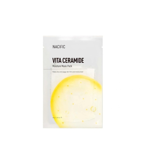 "Vita Ceramide Moisture Mask" lakštinė veido kaukė. Korėjietiškos veido kaukės