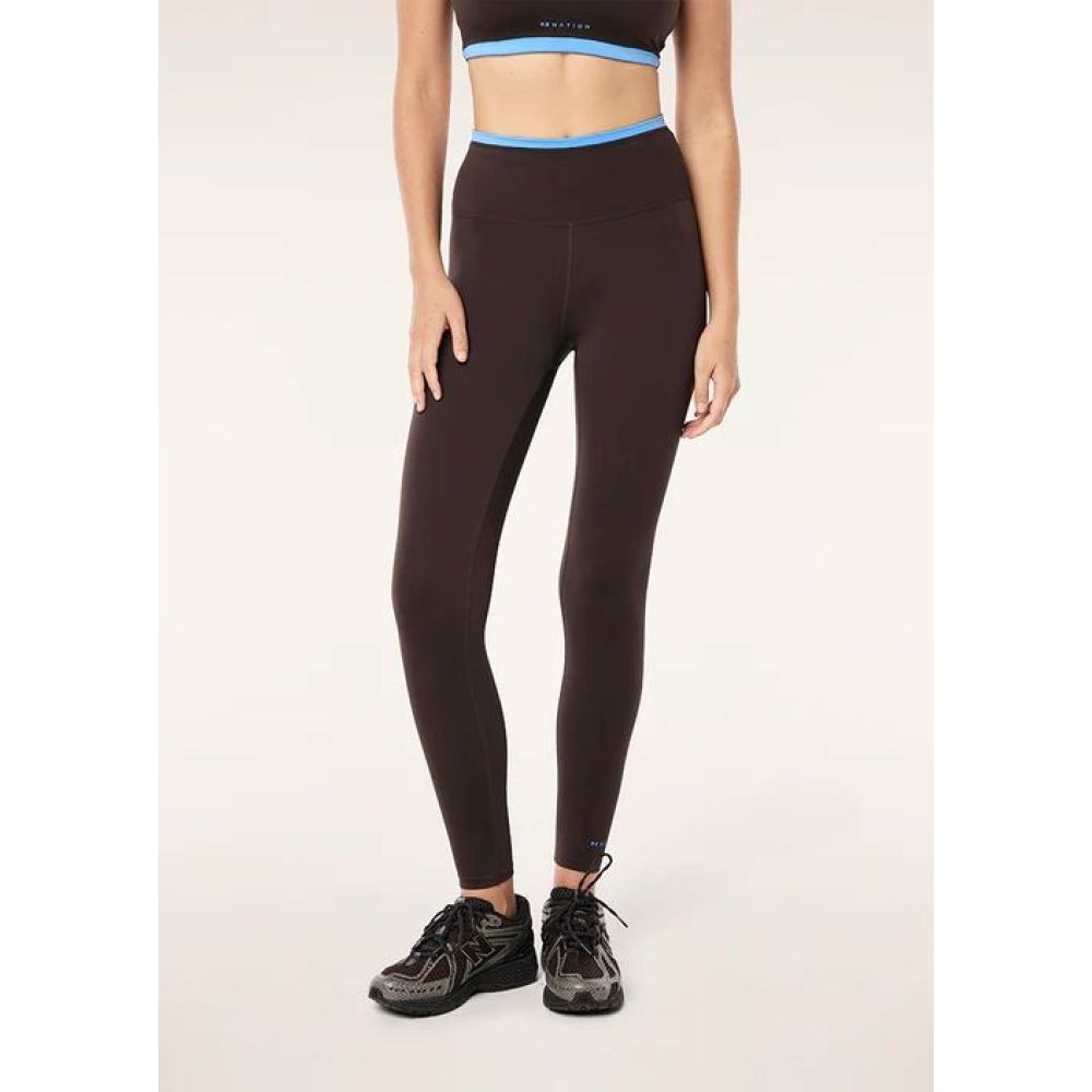 P.E Nation "Vita Full Length Legging" rudos spalvos tamprės. Tamprės