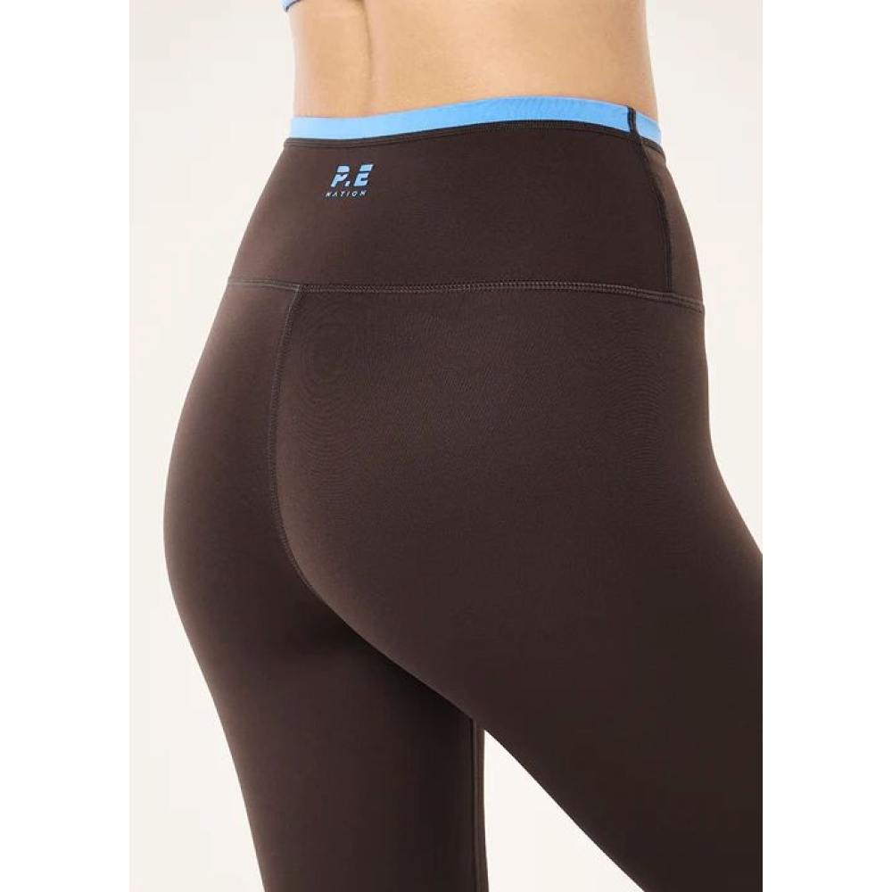 P.E Nation "Vita Full Length Legging" rudos spalvos tamprės. Tamprės