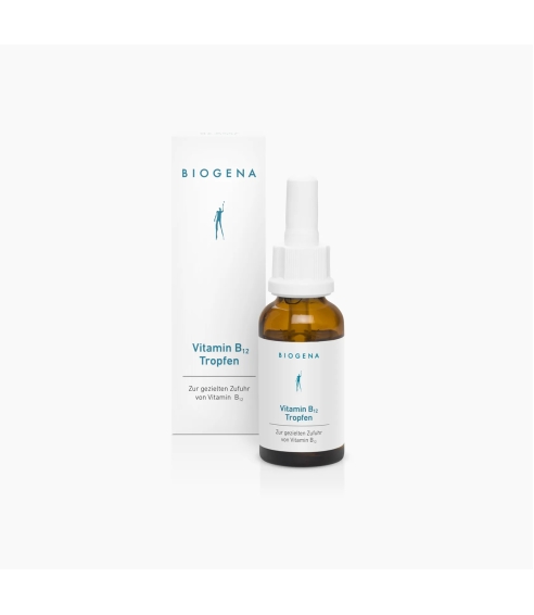 Vitamin B12 Tropfen. Vitaminas B