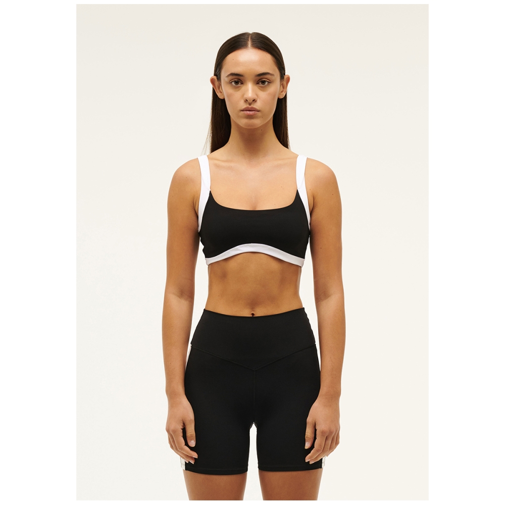 P.E Nation VIVID SPORTS BRA IN BLACK. Sports Bras