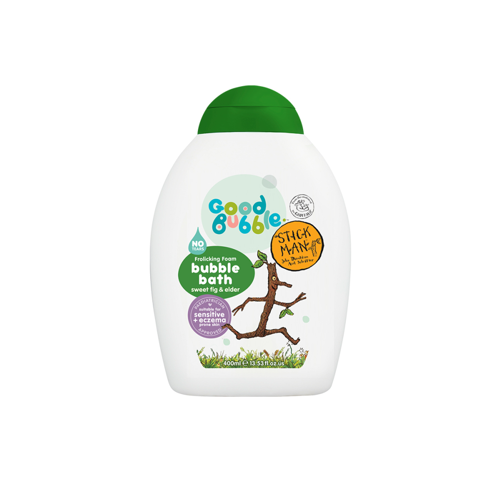 Stick Man Sweet Fig and Elder Bubble Bath 400ml. Babies and infants special skin care