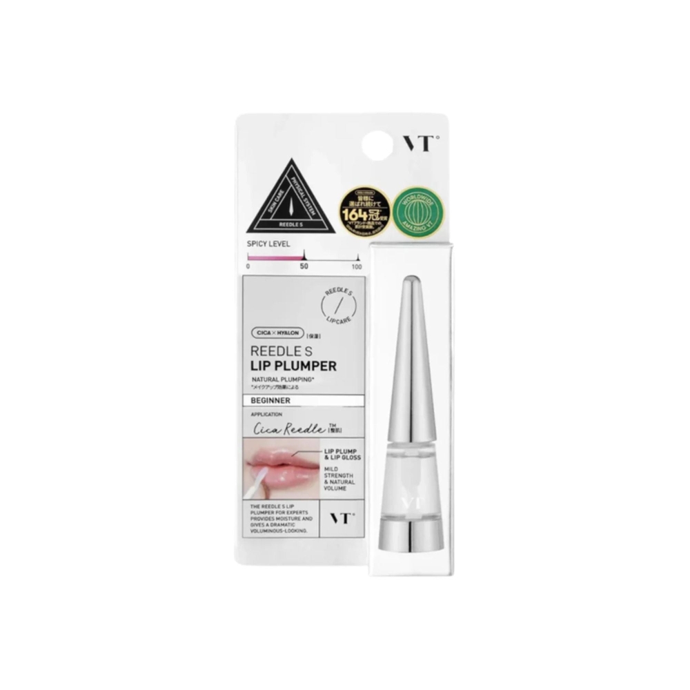 VT Cosmetics "Reedle Shot Lip Plumper Beginner" lūpų putlintojas. Korėjietiška lūpų priežiūra