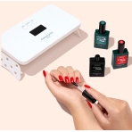 Xtrem Flash™ Gel Polish Routine Kit 2 colors. Accesories and lamp