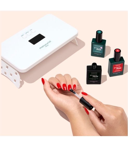 Xtrem Flash™ Gel Polish Routine Kit 2 colors. Accesories and lamp