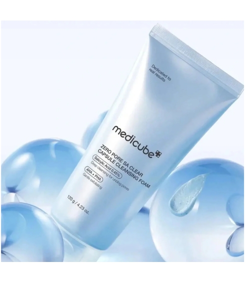 Zero Pore Clearing Capsule Cleansing Foam. Korean Facial Cleansers
