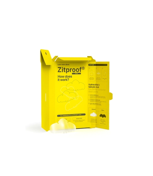 ZITPROOF® NOSE Hydrocolloid patches for nose. Acne