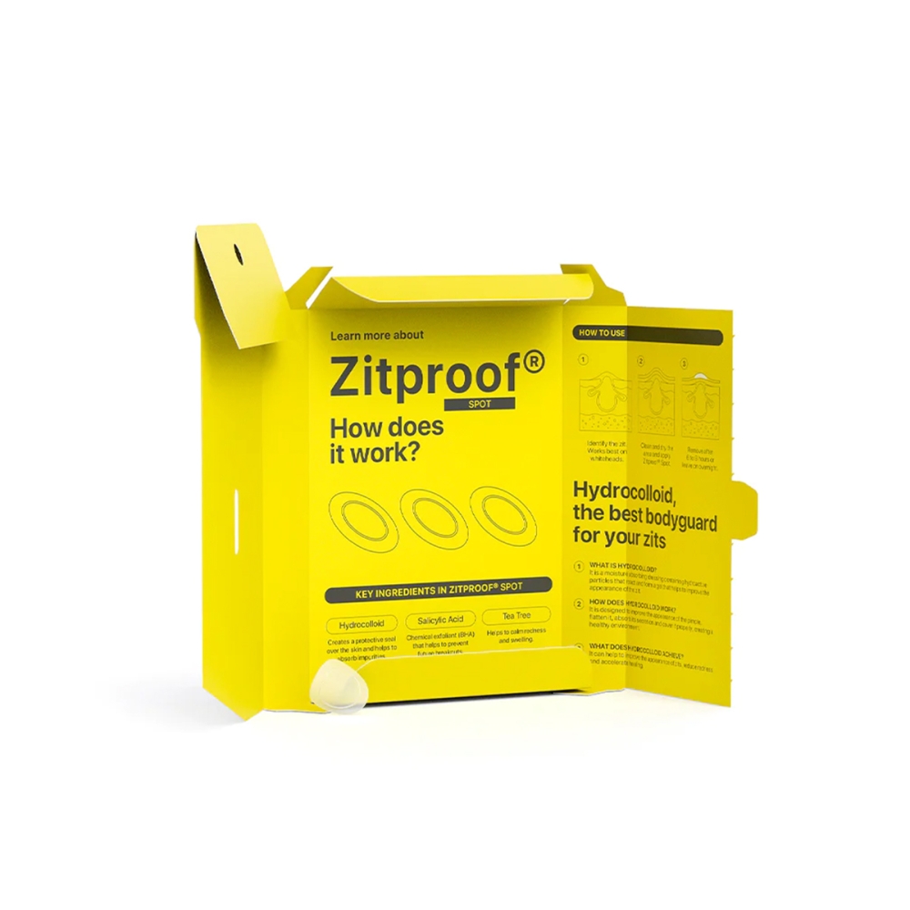 Zitproof® Spot pleistrai spuogams. Priemonės nuo spuogų